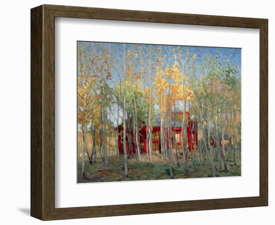 Golden Autumn, 1901-Stanislav Joulianovitch Joukovski-Framed Giclee Print