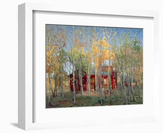 Golden Autumn, 1901-Stanislav Joulianovitch Joukovski-Framed Giclee Print