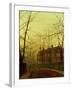 Golden Autumn by John Atkinson Grimshaw-John Atkinson Grimshaw-Framed Giclee Print