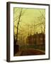Golden Autumn by John Atkinson Grimshaw-John Atkinson Grimshaw-Framed Giclee Print