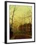 Golden Autumn by John Atkinson Grimshaw-John Atkinson Grimshaw-Framed Giclee Print