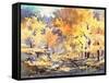 Golden Autumn by Lavere Hutchings-Richard Hutchings-Framed Stretched Canvas