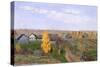 Golden Autumn. Slobodka, 1889-Isaak Ilyich Levitan-Stretched Canvas