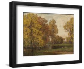 Golden Autumn-Sir Alfred East-Framed Giclee Print