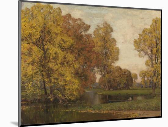 Golden Autumn-Sir Alfred East-Mounted Giclee Print