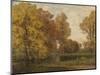 Golden Autumn-Sir Alfred East-Mounted Giclee Print