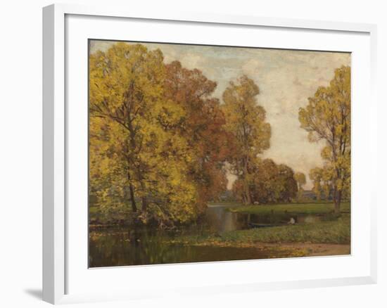 Golden Autumn-Sir Alfred East-Framed Giclee Print