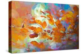 Golden Autumn-Helen White-Stretched Canvas