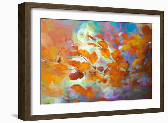 Golden Autumn-Helen White-Framed Giclee Print