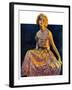 "Golden Ball Gown,"October 23, 1926-Bradshaw Crandall-Framed Giclee Print