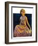 "Golden Ball Gown,"October 23, 1926-Bradshaw Crandall-Framed Giclee Print