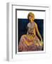 "Golden Ball Gown,"October 23, 1926-Bradshaw Crandall-Framed Giclee Print