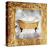 Golden Bath Kiss Mate-OnRei-Stretched Canvas