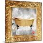 Golden Bath Kiss Mate-OnRei-Mounted Art Print