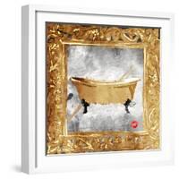 Golden Bath Kiss Mate-OnRei-Framed Art Print