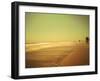 Golden Beach Landscape-Jan Lakey-Framed Photographic Print