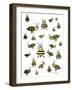 Golden Bees-Sartoris ART-Framed Giclee Print