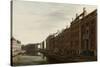 Golden Bend in the Herengracht, Amsterdam-Gerrit Adriaensz Berckheyde-Stretched Canvas