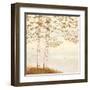 Golden Birch I Off White-James Wiens-Framed Art Print