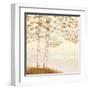 Golden Birch I Off White-James Wiens-Framed Art Print