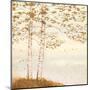 Golden Birch I Off White-James Wiens-Mounted Art Print