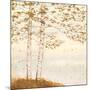 Golden Birch I Off White-James Wiens-Mounted Art Print