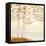 Golden Birch I Off White-James Wiens-Framed Stretched Canvas