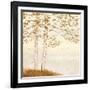 Golden Birch I Off White-James Wiens-Framed Art Print