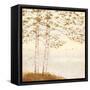 Golden Birch I Off White-James Wiens-Framed Stretched Canvas