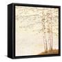 Golden Birch II Off White-James Wiens-Framed Stretched Canvas