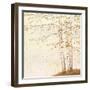 Golden Birch II Off White-James Wiens-Framed Art Print