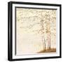 Golden Birch II Off White-James Wiens-Framed Art Print