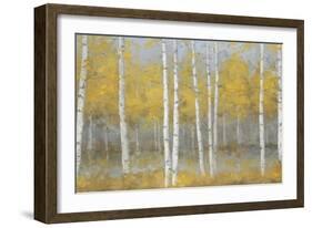 Golden Birch Panel-Jill Schultz McGannon-Framed Art Print