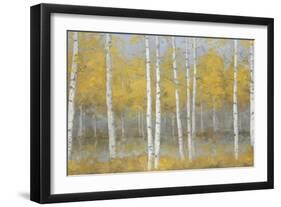 Golden Birch Panel-Jill Schultz McGannon-Framed Art Print