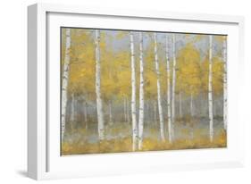 Golden Birch Panel-Jill Schultz McGannon-Framed Art Print