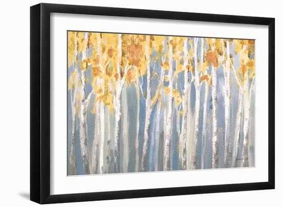 Golden Birches Spice-Danhui Nai-Framed Art Print
