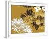 Golden Bloom I-A. Project-Framed Art Print