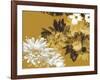 Golden Bloom I-A. Project-Framed Art Print