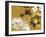 Golden Bloom I-A. Project-Framed Art Print