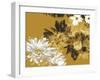 Golden Bloom I-A. Project-Framed Art Print