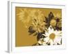 Golden Bloom II-A. Project-Framed Art Print