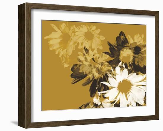 Golden Bloom II-A. Project-Framed Art Print