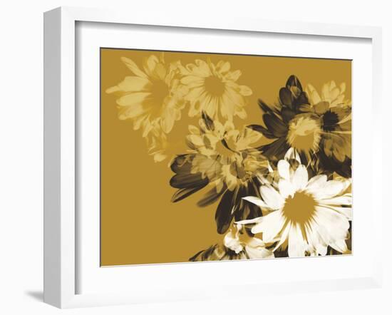 Golden Bloom II-A. Project-Framed Art Print