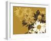 Golden Bloom II-A. Project-Framed Art Print