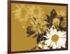 Golden Bloom II-A. Project-Framed Art Print