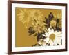 Golden Bloom II-A. Project-Framed Art Print