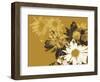 Golden Bloom II-A. Project-Framed Art Print