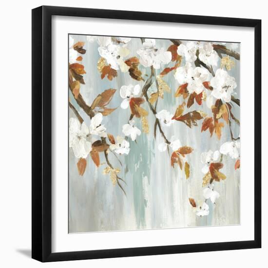 Golden Blooms III-Asia Jensen-Framed Art Print