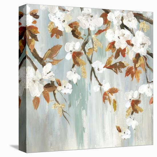 Golden Blooms III-Asia Jensen-Stretched Canvas