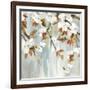 Golden Blooms III-Asia Jensen-Framed Art Print